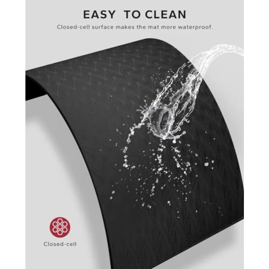 Non Slip Extra Thick Yoga Mat For Home Workouts Durable