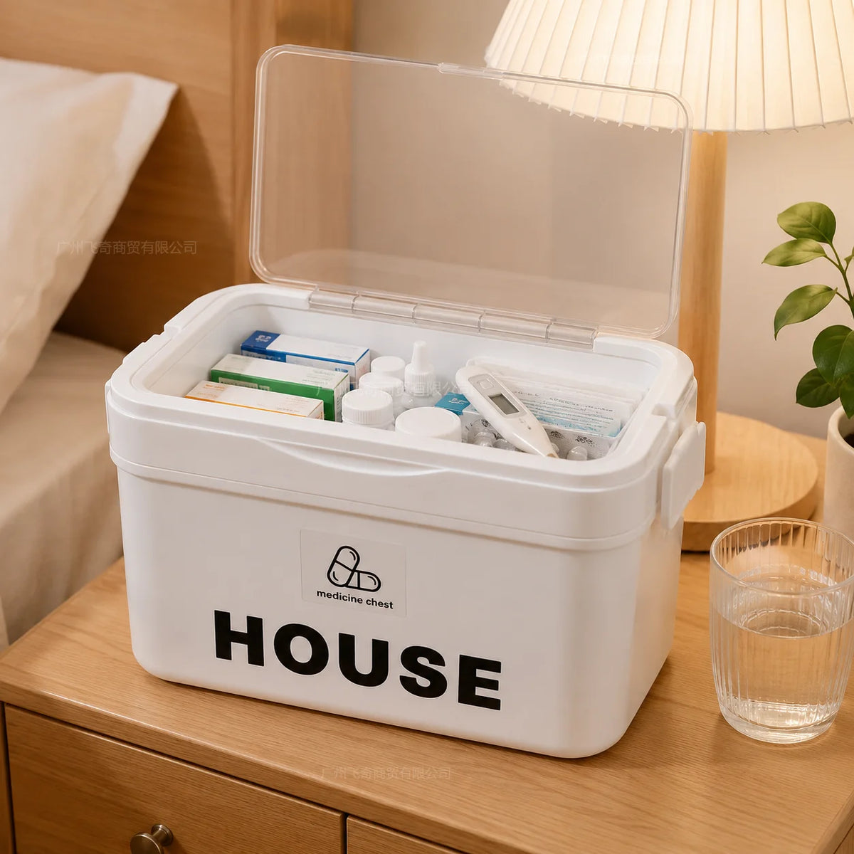 Multi Tier Stackable Storage Box With Lid For Home Organization