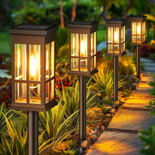 Solar Led Path Light Waterproof Garden Outdoor Landscape Decor