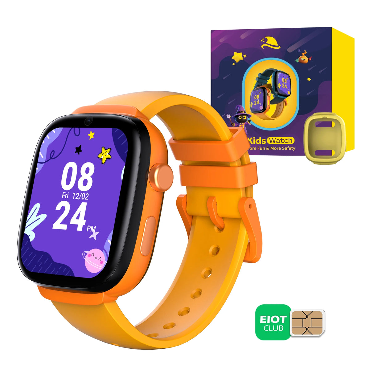 EIOTMART 4G Kids GPS Smartwatch With Video Calling SOS IP68