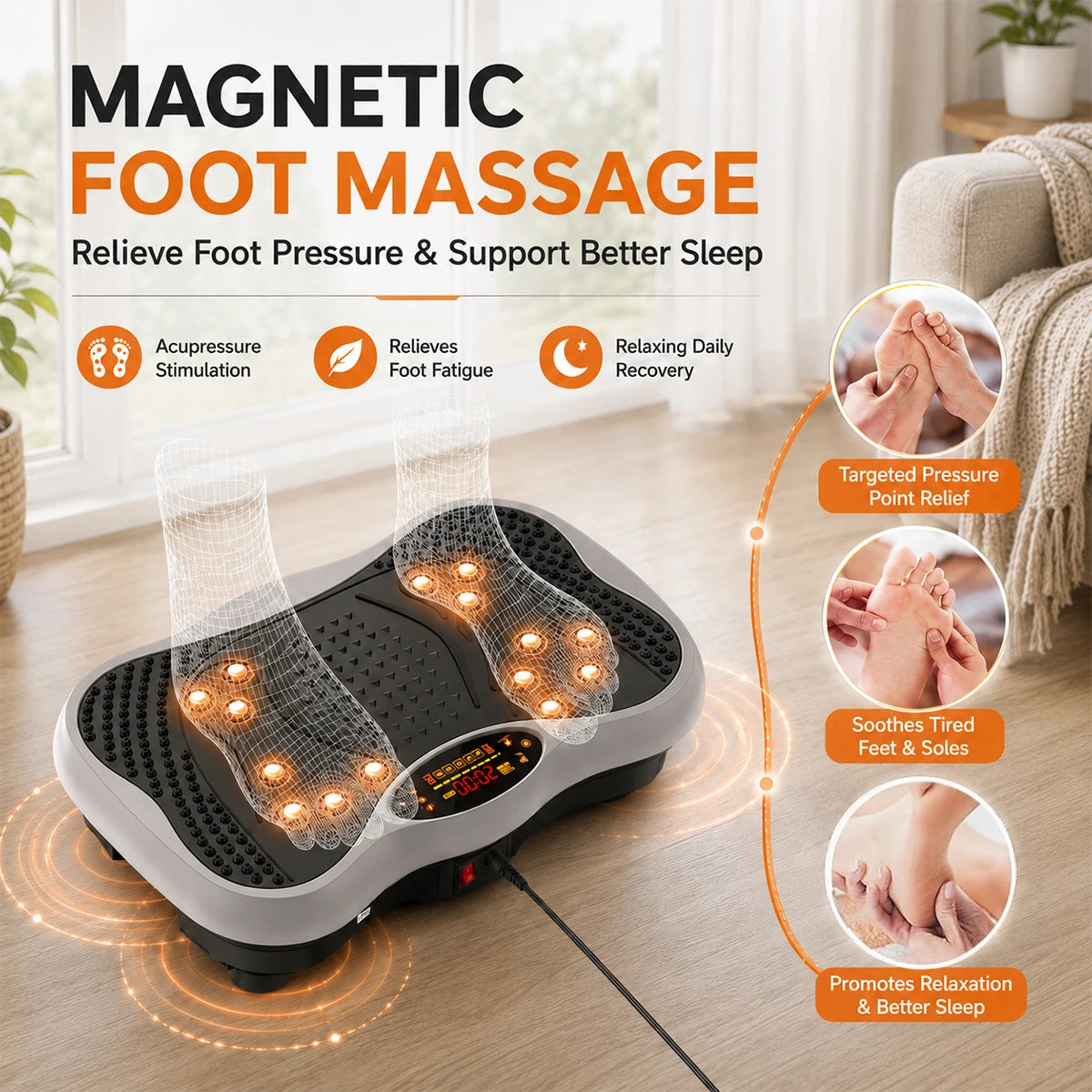 Whole Body Vibration Plate Fitness Platform For Home Workouts