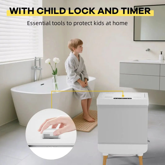Festisoul Heated Towel Warmer Bucket With Auto Shut Off