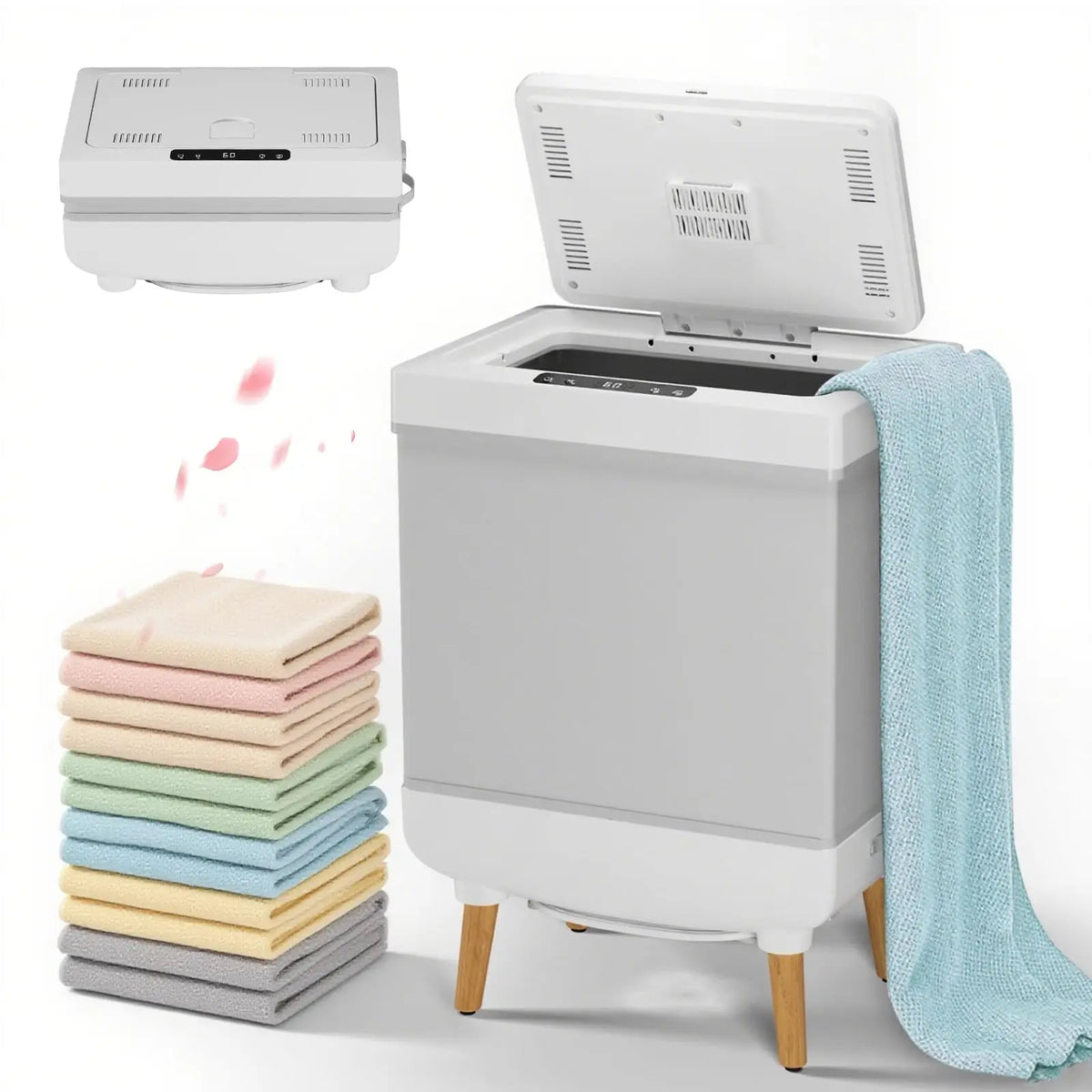 Festisoul Heated Towel Warmer Bucket With Auto Shut Off