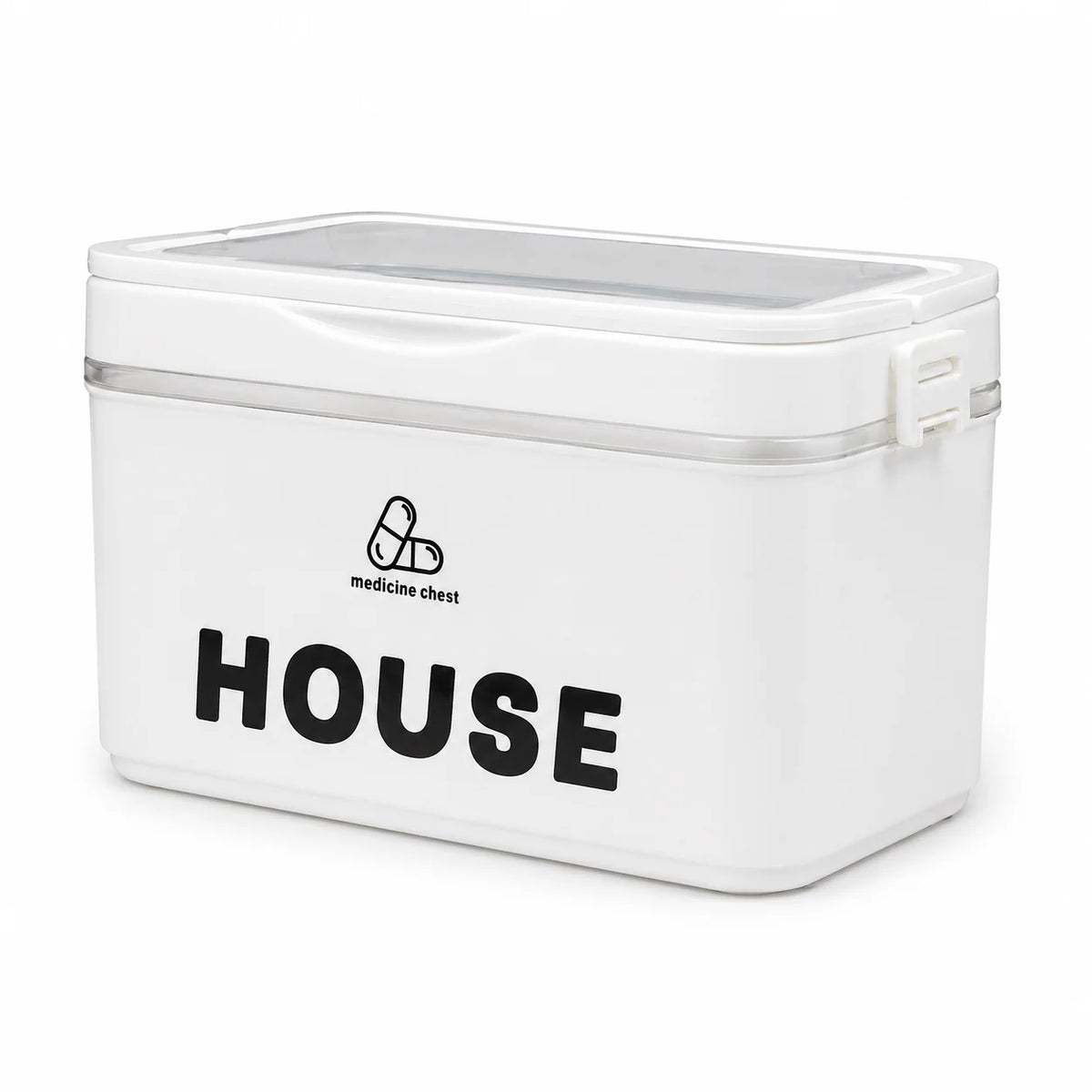 Multi Tier Stackable Storage Box With Lid For Home Organization
