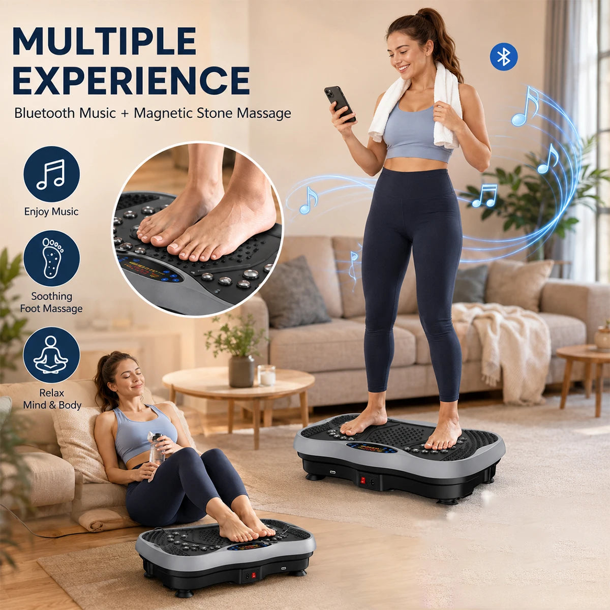 Whole Body Vibration Plate Fitness Platform For Home Workouts