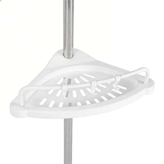 Atuotin Telescopic Bathroom Corner Shelf With Four Adjustable Trays