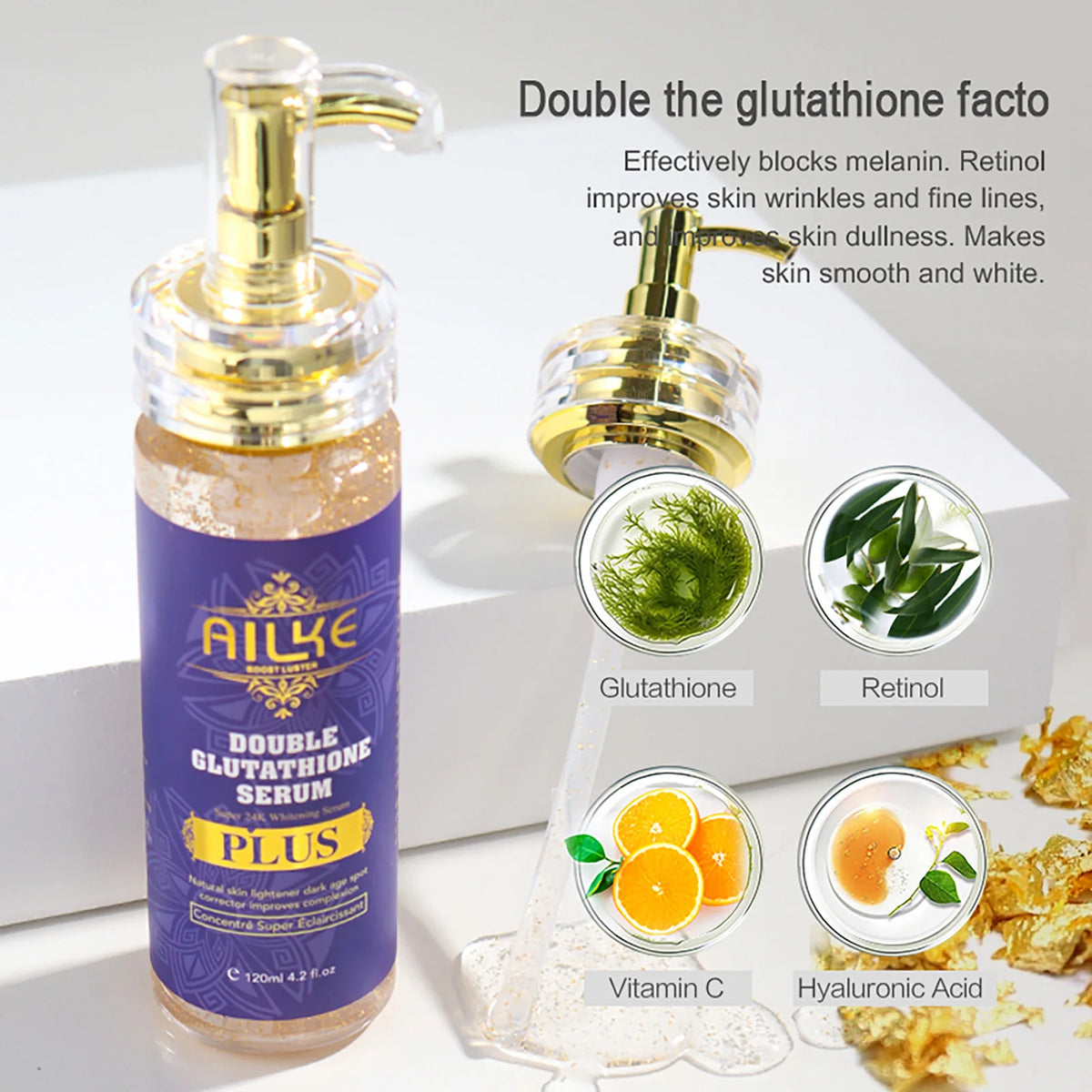 AILKE Brightening Body Milk For Uneven Skin Tone And Whitening