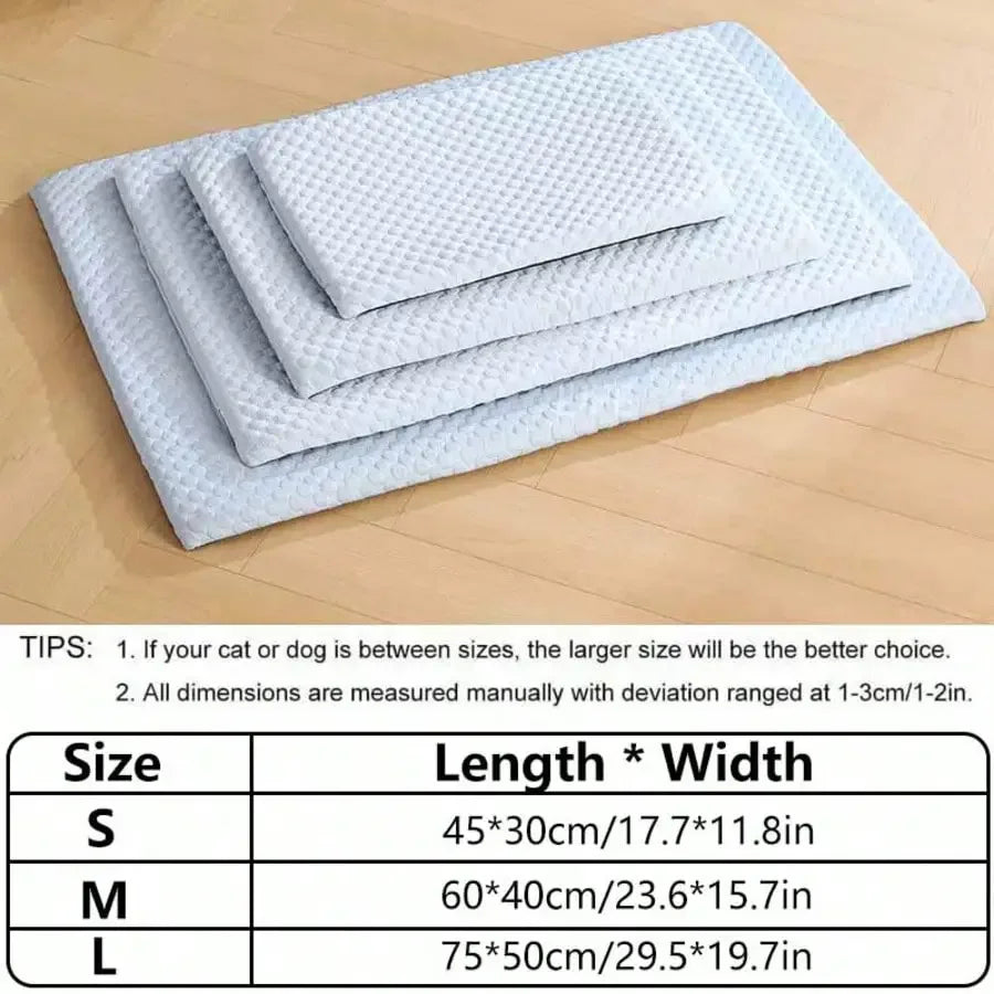 Cooling Cat Bed With Thick Padding Non Slip Washable All Seasons
