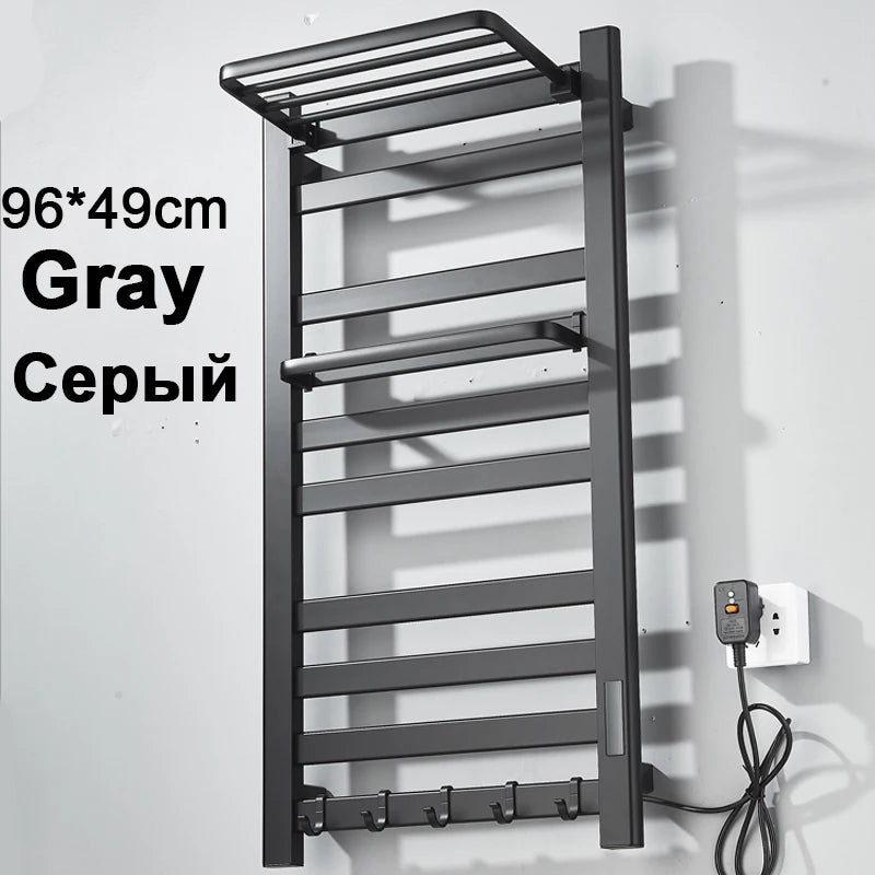 Shinesia Wall Mounted Electric Towel Warmer With Digital Display