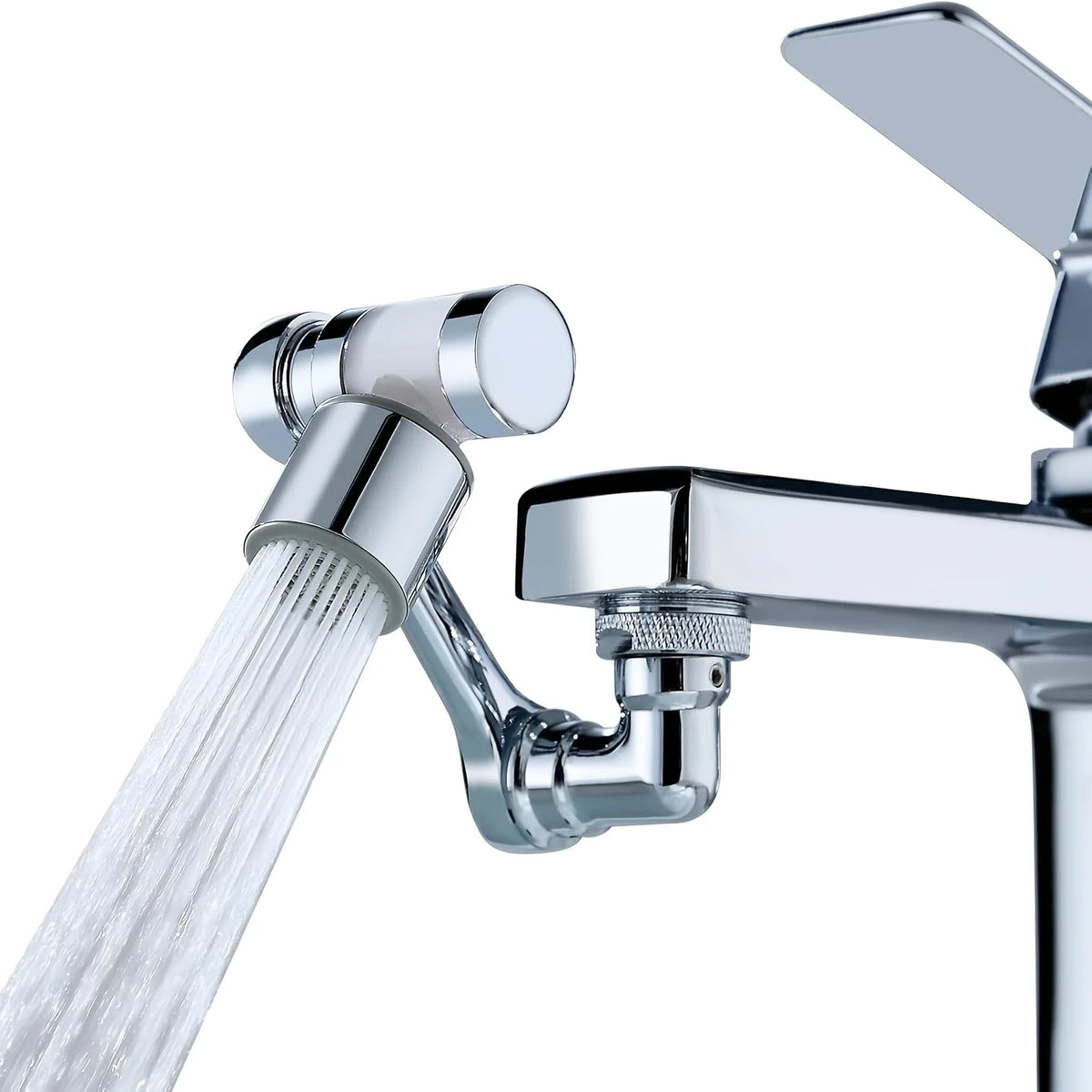 360 Degree Rotate Bathroom Sink Faucet With Spray Function