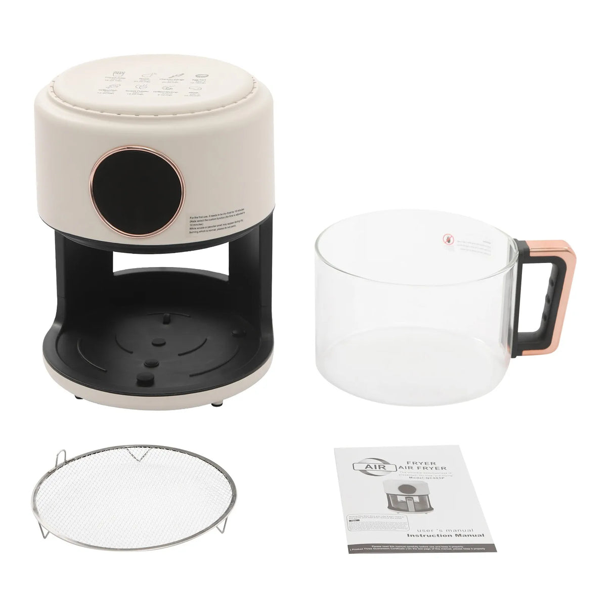 1200W Air Fryer 6-In-1 With 2-Year Warranty For Home Use