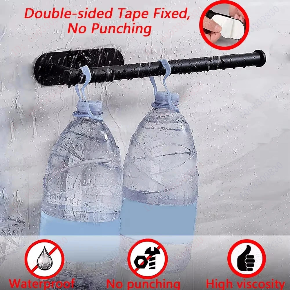 Adhesive Roll Paper Holder Kitchen Bathroom Organizer