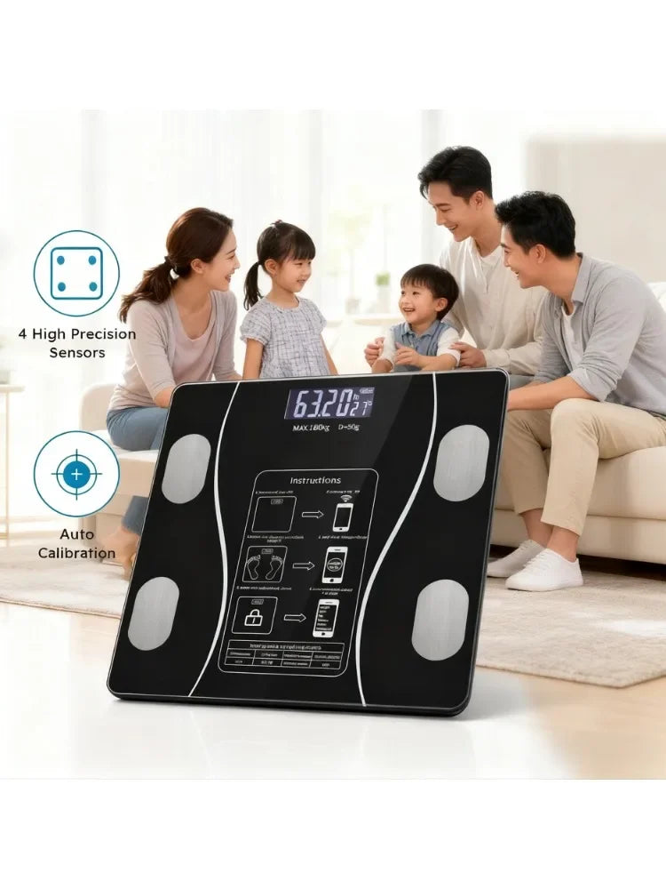 USB Body Fat Scale Smart Digital Weight Monitor For Home