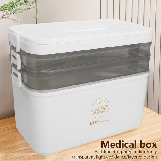 Multi Tier Stackable Storage Box With Lid For Home Organization