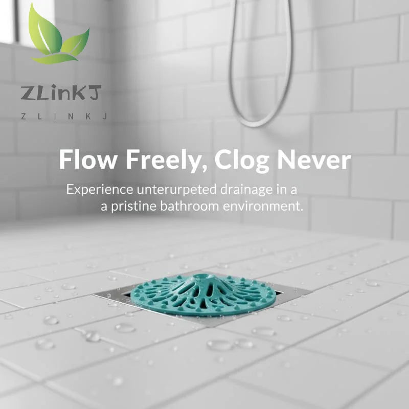 Durable Hair Filter Drain Strainer for Bathroom and Kitchen Sinks