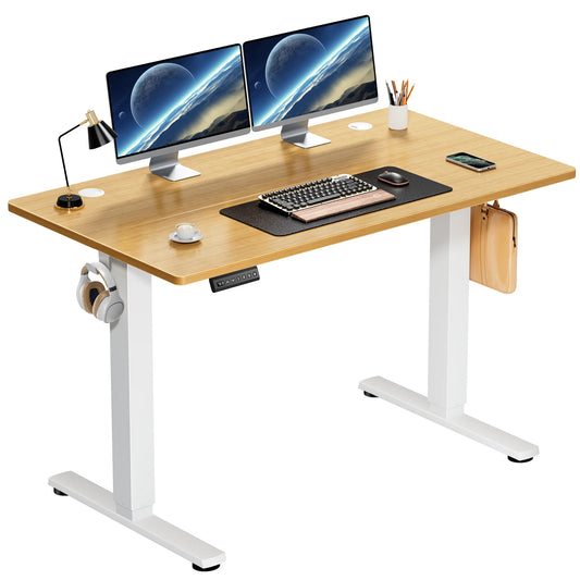 Jhk Electric Standing Desk Height Adjustable Workstation