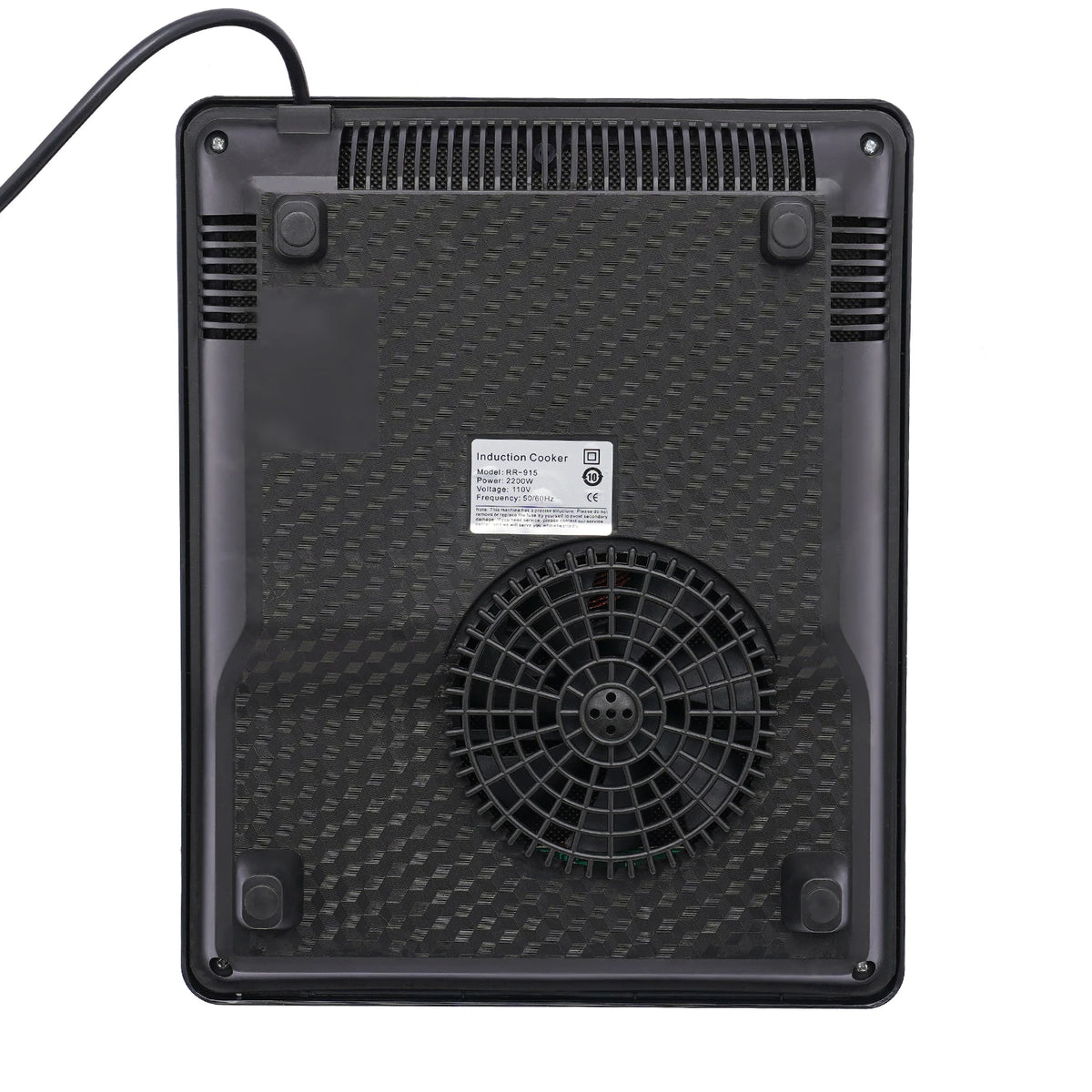 750W Portable Induction Cooktop With 8 Presets And LCD Display