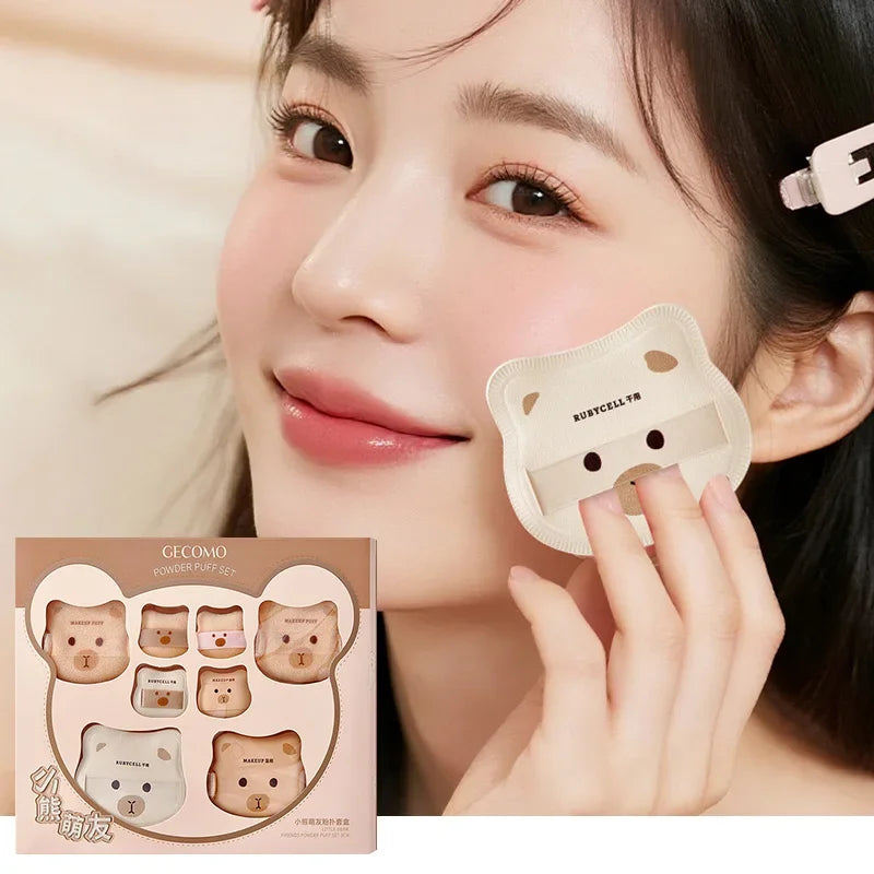 GecomO Soft Marshmallow Air Cushion Makeup Puff For Daily Cosmetics