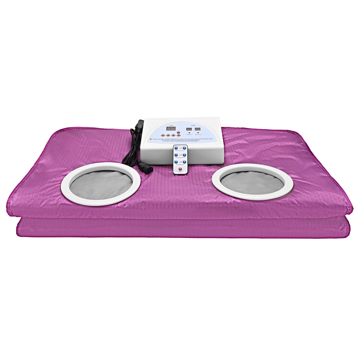 2 Zone Thermal Sauna Blanket For Weight Loss And Detox