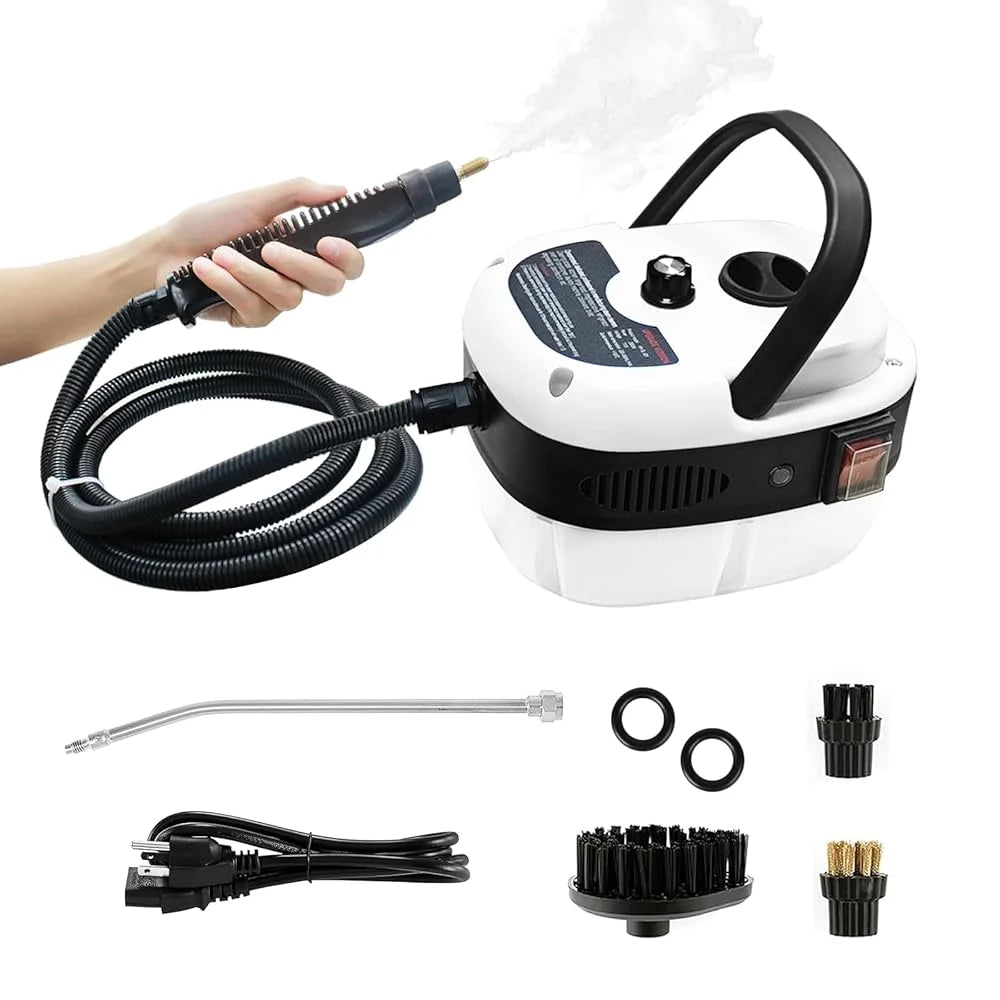 2500W Compact Handheld Steam Cleaner 110V US Plug Machine