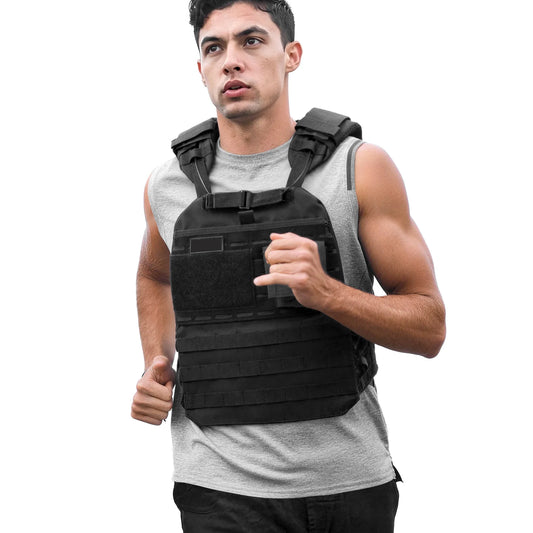 Professional Weighted Vest With Padded Shoulders For Strength Training Runs