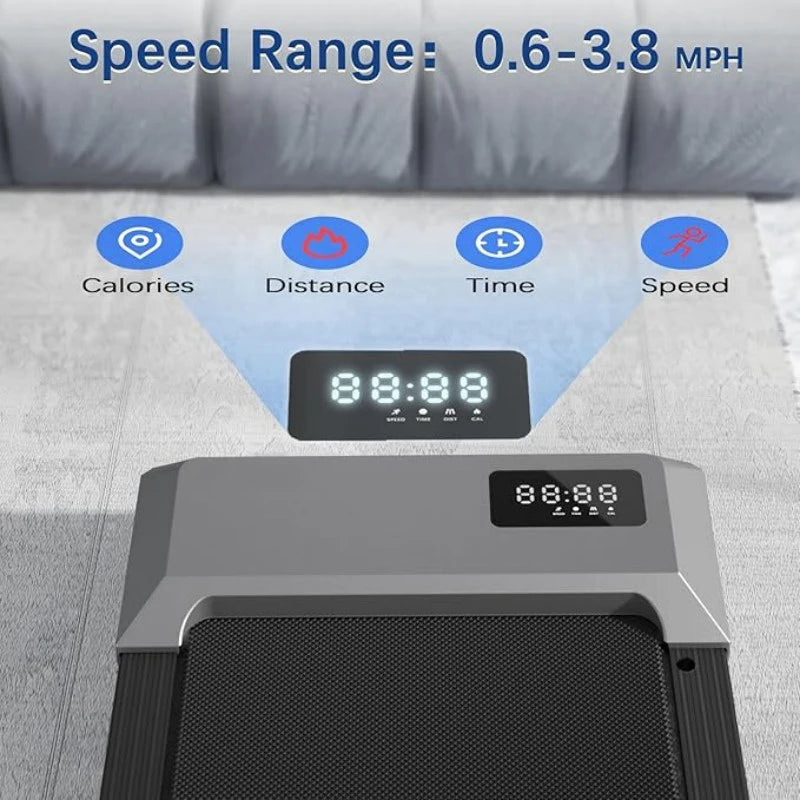 Superun 2In1 Treadmill Home Use 2.5HP Walking Running Bluetooth