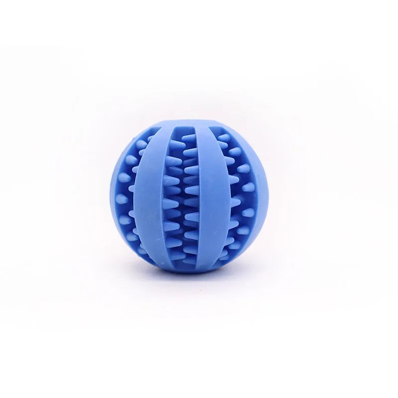 Interactive Rubber Dog Toy Ball for Teething and Biting Training