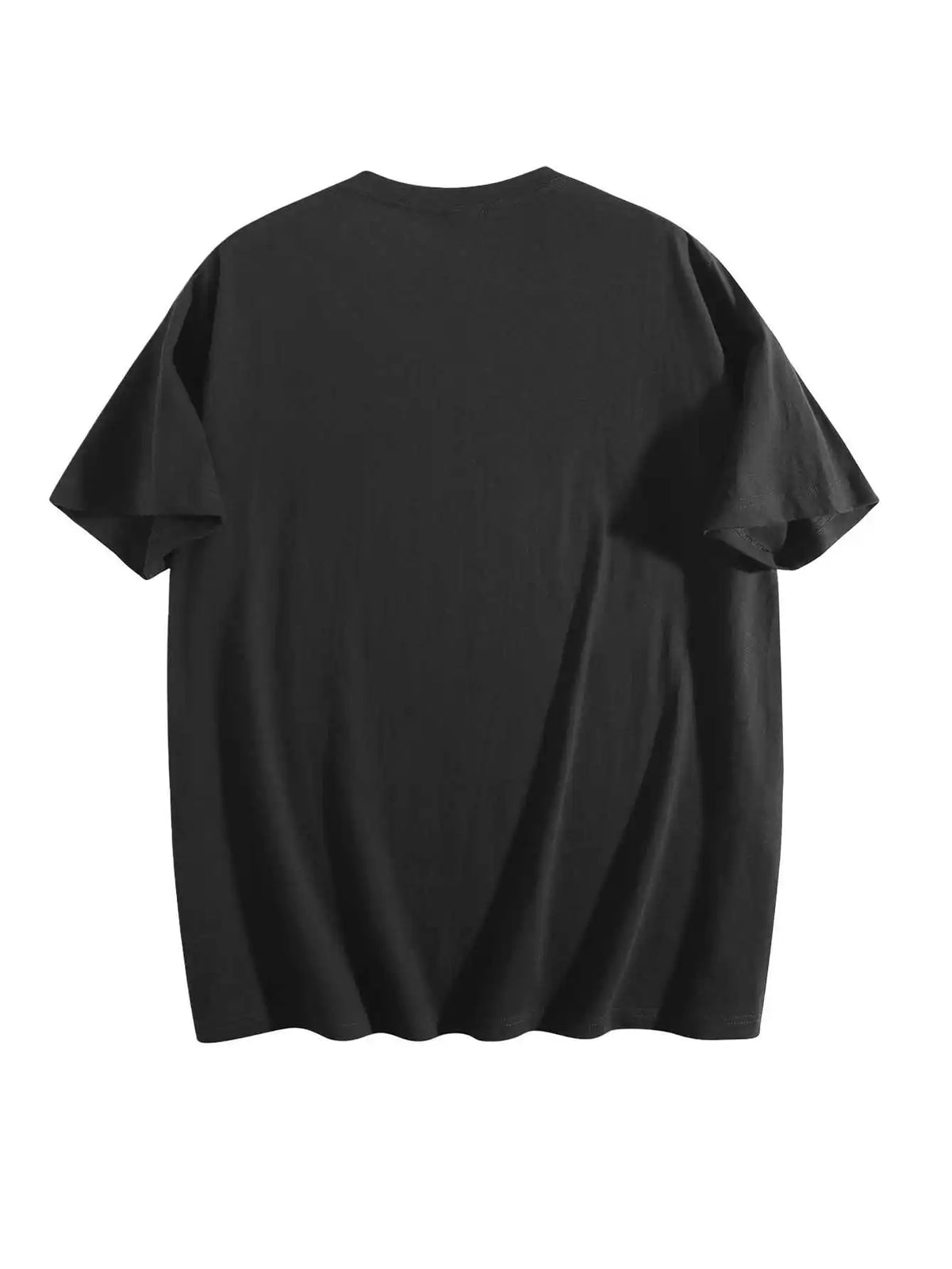 Men's Summer Cotton Short Sleeve Graphic Tee Hip Hop Style