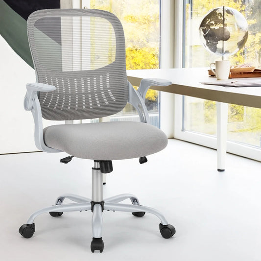 JHK Ergonomic Mesh Office Chair With Adjustable Height Rolling Wheels