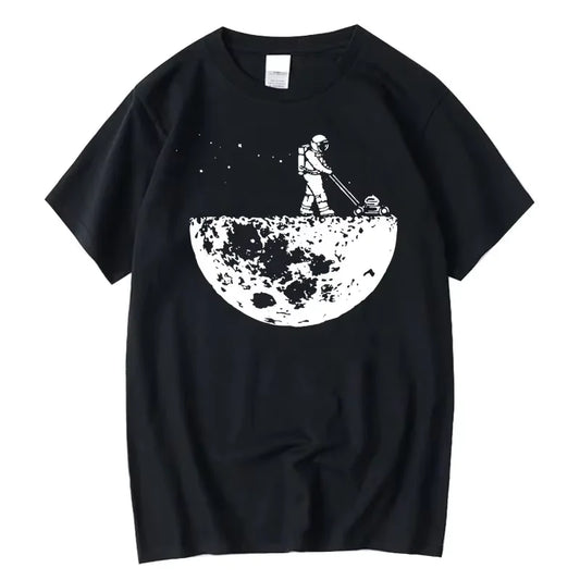 Men's Summer Cotton Short Sleeve Graphic Tee Hip Hop Style