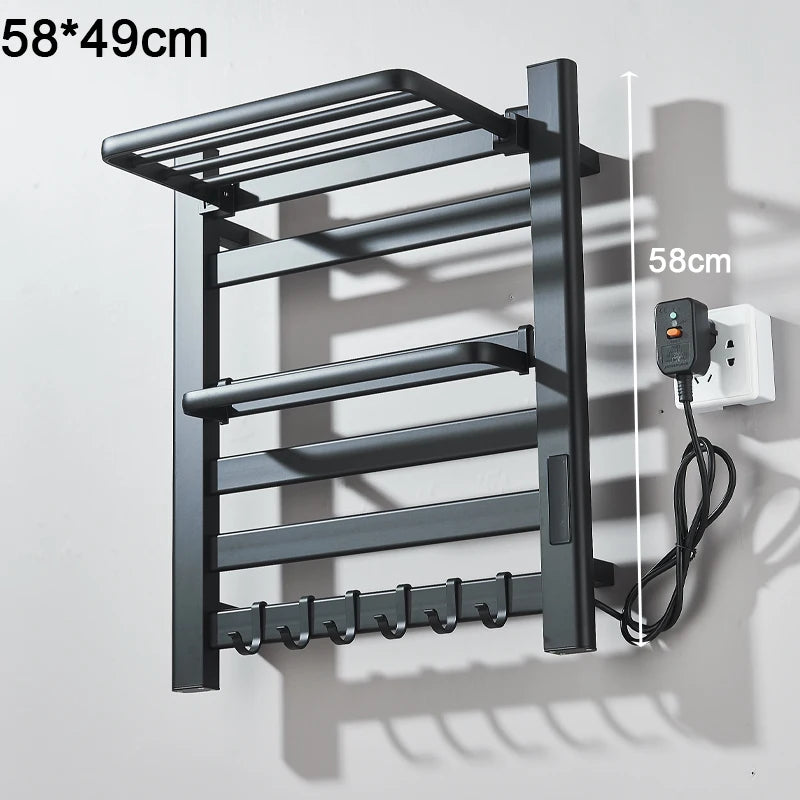 Shinesia Wall Mounted Electric Towel Warmer With Digital Display