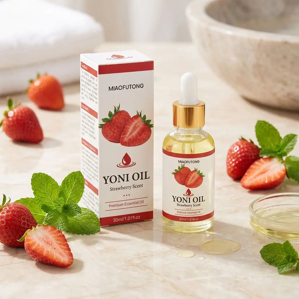 Zudaifu Strawberry Scent Intimate Care Oil For Women