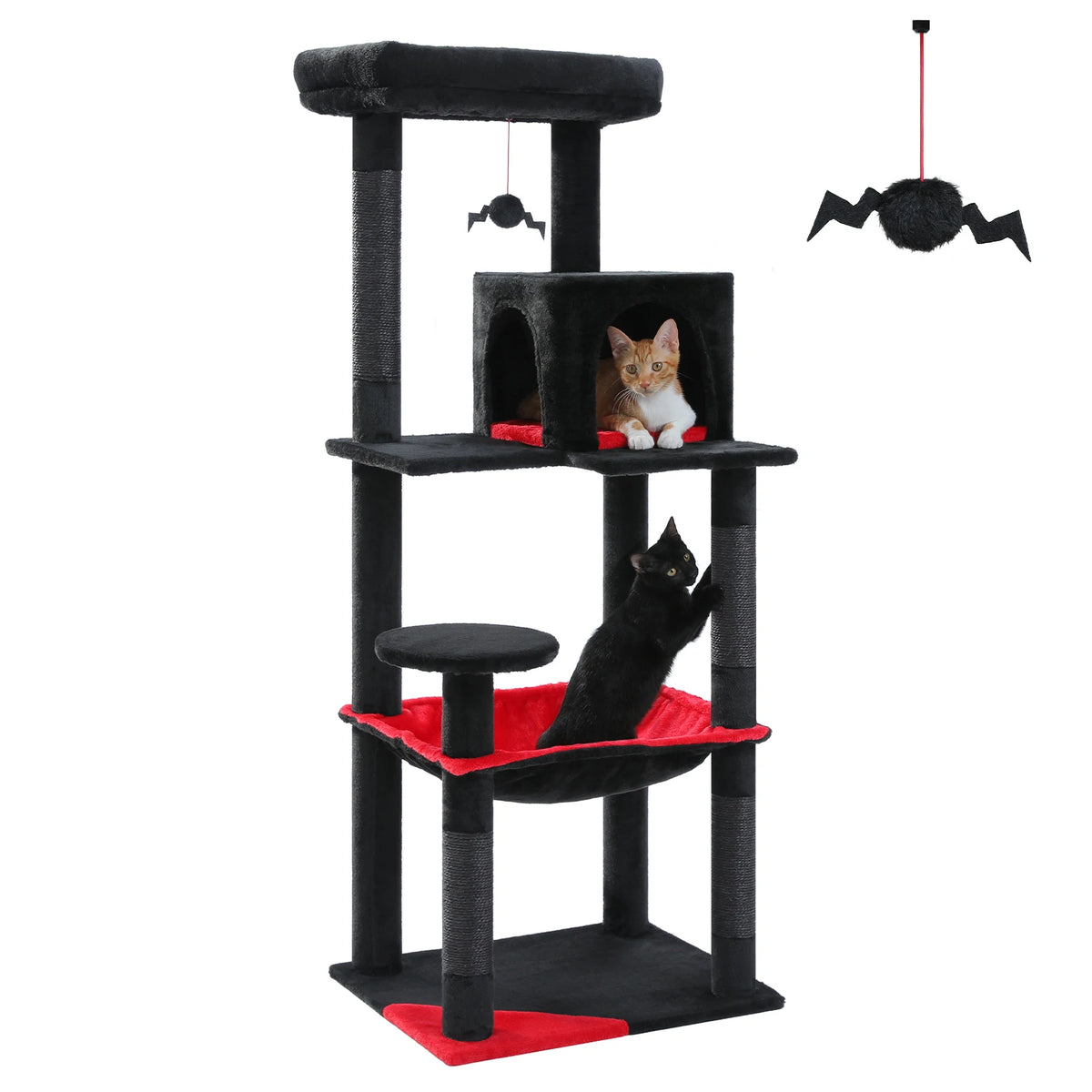 Pawz Road Multi Tier Cat Tower With Sisal Scratching Posts