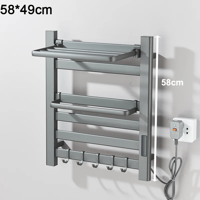 Shinesia Wall Mounted Electric Towel Warmer With Digital Display