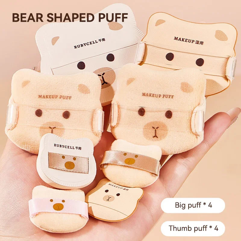 GecomO Soft Marshmallow Air Cushion Makeup Puff For Daily Cosmetics