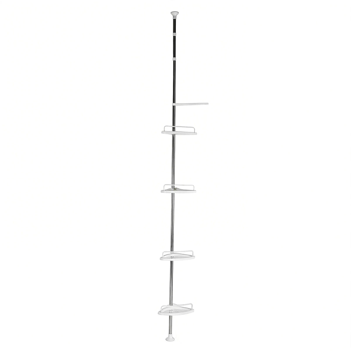 Atuotin Telescopic Bathroom Corner Shelf With Four Adjustable Trays