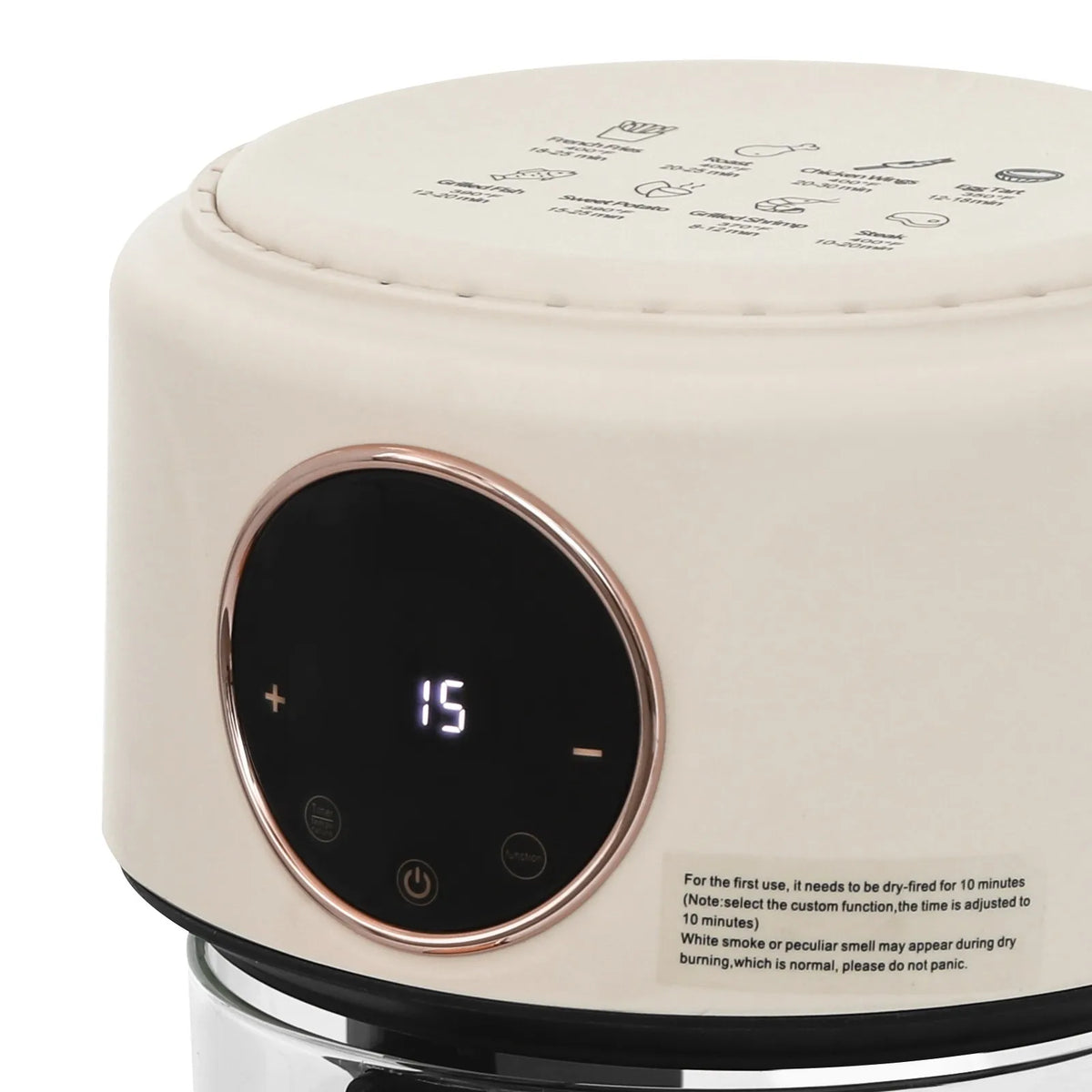 1200W Air Fryer 6-In-1 With 2-Year Warranty For Home Use