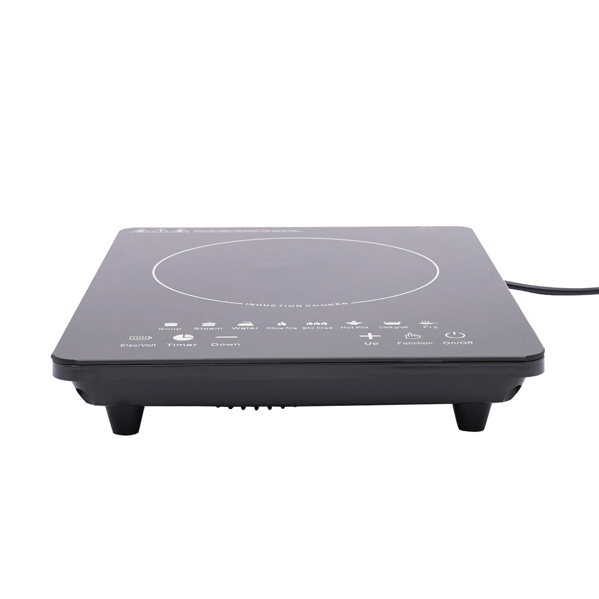 750W Portable Induction Cooktop With 8 Presets And LCD Display