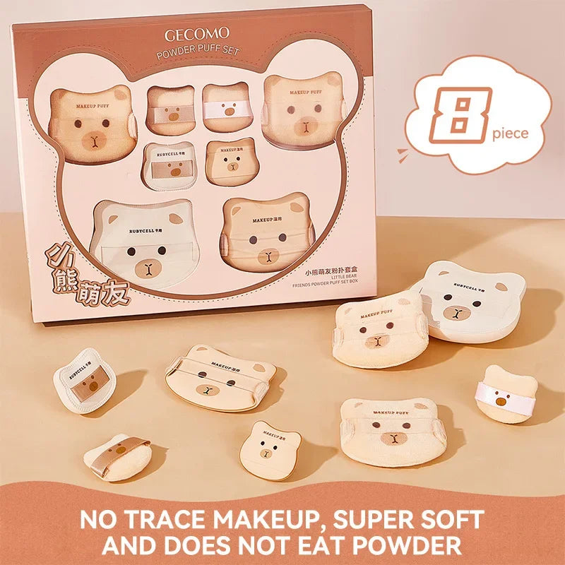 GecomO Soft Marshmallow Air Cushion Makeup Puff For Daily Cosmetics
