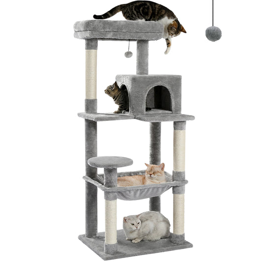 Pawz Road Multi Tier Cat Tower With Sisal Scratching Posts